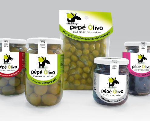 Pépé Olivo - Gamme bocaux et sachets