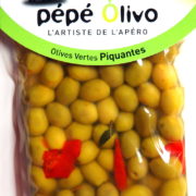 Pépé Olivo - Olives Vertes Piquantes - Sachet