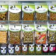 Présentoir produits Pepe Olivo