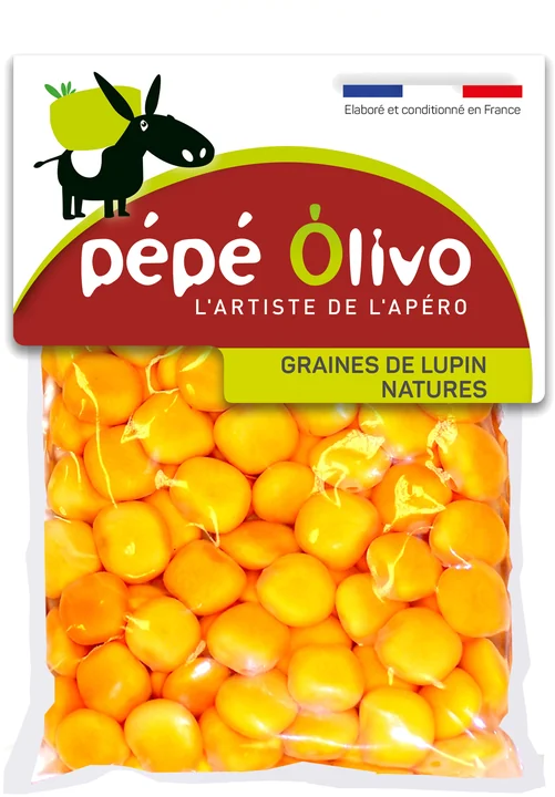 Sachet Pépé Olivo graines de lupin natures